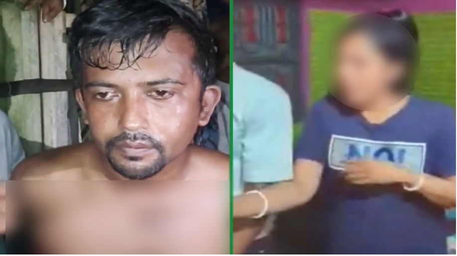 হিন্দু নারীর ঘর থেকে বস্ত্রহীন অবস্থায় যুবদল নেতা আটক