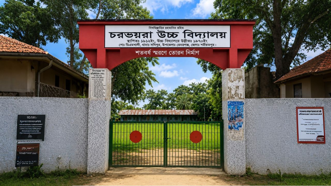 শরীয়তপুরে সখিপুর থানায় জিপিএ-৫ প্রাপ্তিতে শীর্ষে চরভয়রা উচ্চ বিদ্যালয়, পাসের হার ৭৪.৪৪ শতাংশ