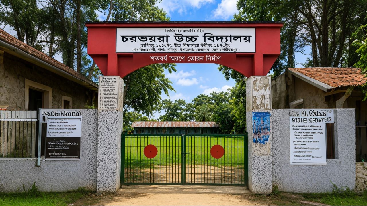 চরভয়রা উচ্চ বিদ্যালয়ের উন্নয়ন কাজে ২০ লাখ টাকা বরাদ্দ