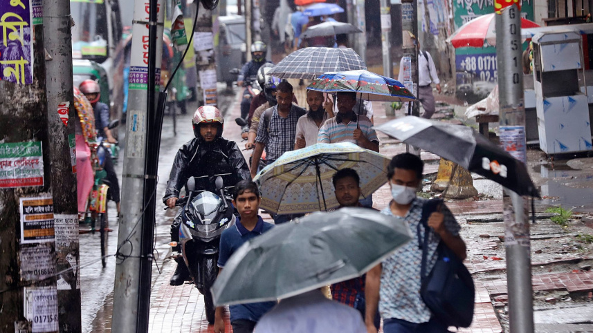 মৌসুমি বায়ু সক্রিয়, সারাদেশে বৃষ্টির পূর্বাভাস