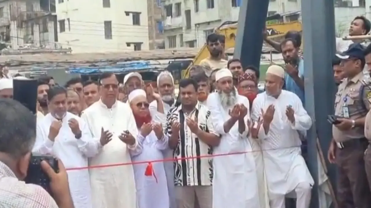 উন্মুক্ত হলো কামরাঙ্গীরচর লোহার ব্রিজ